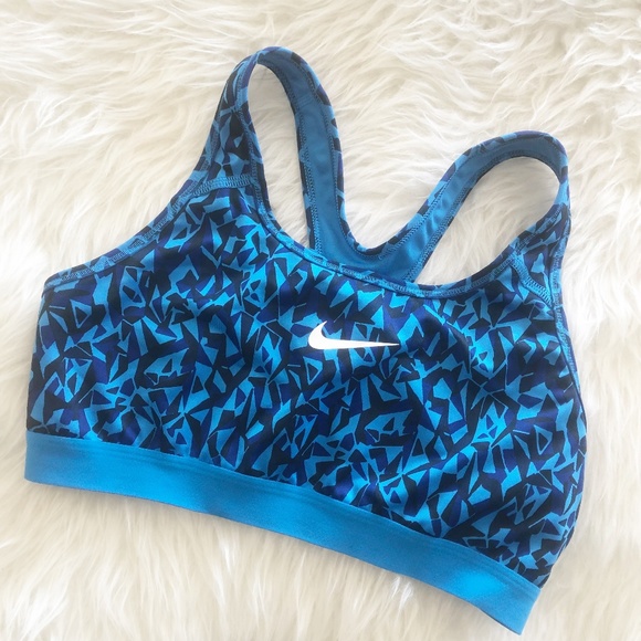 Nike Other - Nike Blue Dri Fit Large Sports Bra